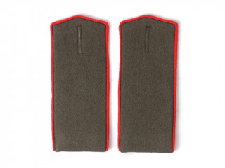 Armored Troops And Artillery Shoulder Boards, Common Soldier, RKKA, USSR, Replica