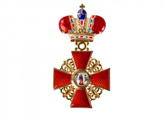 Крест Ордена Святой Анны 2-й степени с Императорской короной 