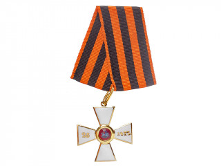 Cross of Order of Saint George Officers 4th Class for 25 years service, Russian Imperial WWI