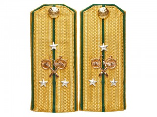 Ober Officers Poruchik shoulder boards, Imperial Russia RIA WWI
