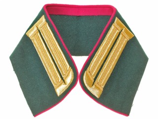 Embroidered collar army shooters(strelkovy) rifle regiments, Russia, Replica