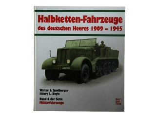 Книга "Гусеничные и полугусеничные тягачи и бронеавтомобили германской армии"