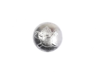Button Grenadier Engineers (Grenade and Axes) White,14mm 