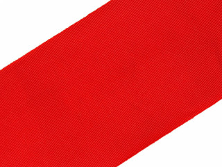 Broad ribbon of the Order of Saint Alexander Nevsky 10 cm wide silk bright red, Russian Imperial WWI, Replica