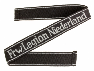 "Frw Legion Niederlande" Brassard, Waffen SS, Germany, Replica