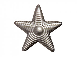 Shoulder Boards "Star", White Metal, Russia, Replica