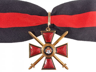 Cross of the Order of Saint Vladimir 3 Class with swords, Russian Imperial Order WWI