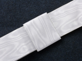 Officers H.I.M Retinue white moire Brocade belt dress uniform, Russian Imperial WWI, replica