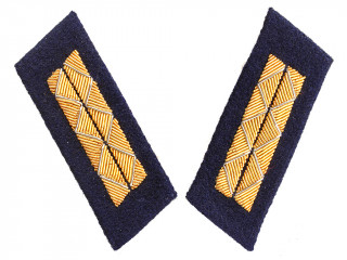 RKKA Parade Collar Insignia, Senior Officers, 1943 Type, Cavalry, USSR, Replica 