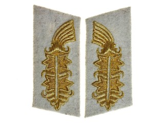 Collar Insignia, General, Wehrmacht, Germany, Replica