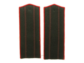 Senior Officers Engineering And Technical Forces (Armored/Artillery) Shoulder Boards, RKKA, USSR, Replica