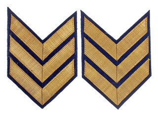 Shoulder Sleeve Insignia (Division Commander) 1935 Type, Air Forces, RKKA/NKVD, USSR, Replica 