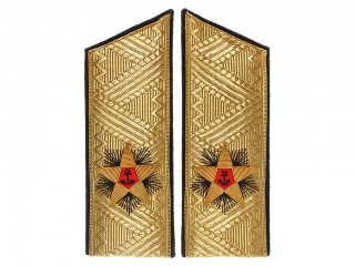 Погоны парадные Адмирал Флота образца 1955 года, СССР, копия