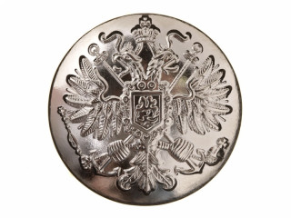 Russian Imperial Navy Officers Button State Seal On Anchors 22 mm silver WWI