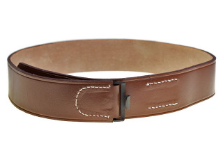 Leather Belt, Brown, Germany, Replica