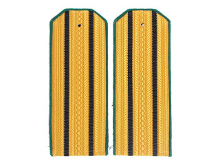 Senior Officers Marine Forces (Frontier Troops) Casual Shoulder Boards, NKVD, USSR, Replica 
