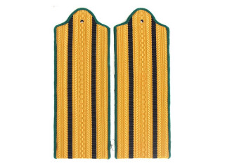 Senior Officers Marine Forces (Frontier Troops) Casual Shoulder Boards, NKVD, USSR, Replica