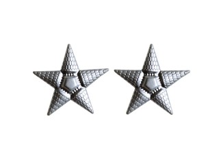 RKKA/NKVD "Stars" Emblem, Combat Personnel, Bottom Ranks (Type 1), USSR, 1943, Replica