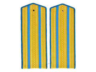 Senior Officers (Aviation/Airborne Forces) Shoulder Boards, USSR, Replica 