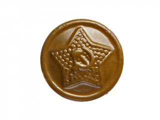 Gymnasterka Button, RKKA, 14mm, USSR, Replica