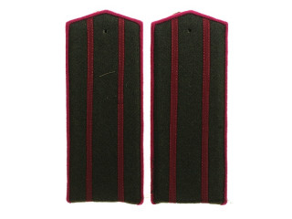 Senior Officers (Infantry) Shoulder Boards, RKKA, USSR, Replica