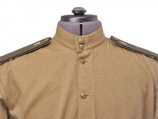 Red Army summer field gymnastyorka shirt and galife pants EM soldiers m1943 uniform set (signal troops), RKKA USSR WW2, copy