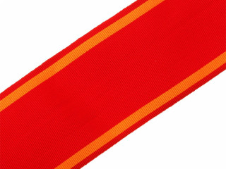 Neck ribbon of the Order of Saint Anna 2nd Class, silk red order