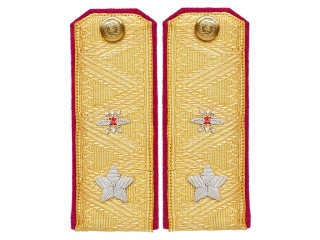 RKKA General Officers Chief Marshal of the branch, Marshal of signal troops dress uniform shoulderboards m1943, USSR WW2