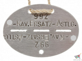 Личный опознавательный жетон (кавалерийский запасной полк СС), Германия, копия