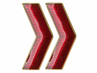 VV GUGB NKVD Collar Rank Insignia badge red with gold, USSR, replica