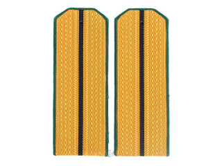 Junior Officers Marine Forces (Frontier Troops) Casual Shoulder Boards, NKVD, USSR, Replica 
