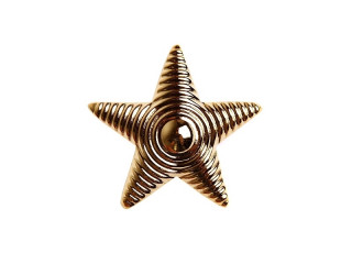 Shoulder Boards "Star", Yellow Metal, Russia, Replica