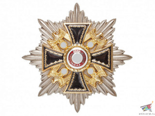Star badge of the Order of the German Eagle 1st Class (Verdienstorden vom Deutschen Adler der 1. Klasse Stern ), replica, Germany WW2, replica