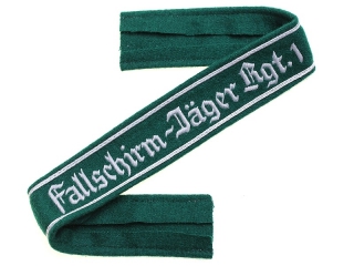 "Fallschirm-Jager Rgt.1" Brassard, Luftwaffe, Germany, Replica
