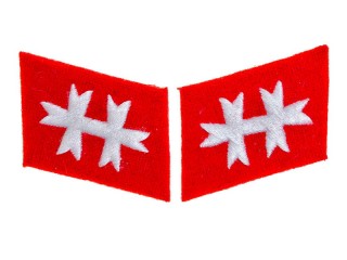 Collar Insignia, Belarusian Land Defence, Germany, Replica