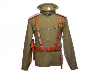 Officers 1st Automobile Machine-gun / ANY COMPANY field uniform full set, Russia WWI