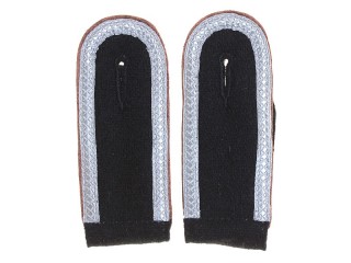 SS Unter-Sharfuehrer Shoulder Boards With Silk Piping (Internment Guard), Waffen SS (Germany), Replica