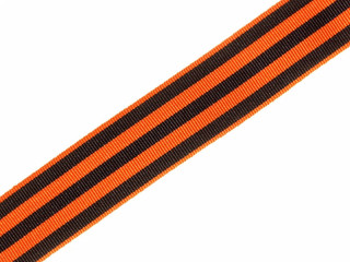 Ribbon of the Order of St. George for Cross, Medal ribbon bar, orange with black stripes order