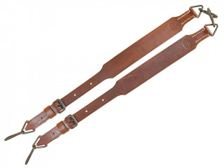MG 34/42 Leather Suspenders, Germany, Replica