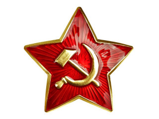 RKKA Side Cap Star, USSR, Replica