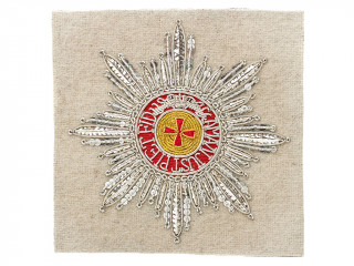 Breast sewn Star Order of Saint Anna Officers star Russia WWI