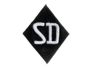 Shoulder Sleeve Insignia, SD, Allgemeine SS, Germany, Replica 
